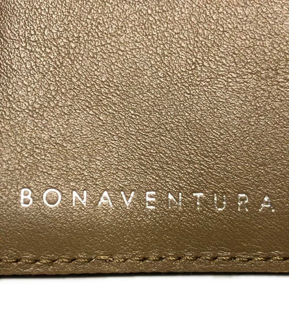 BONAVENTURA 三つ折り財布 スモールウォレット クロコ レディース ボナベンチュラ