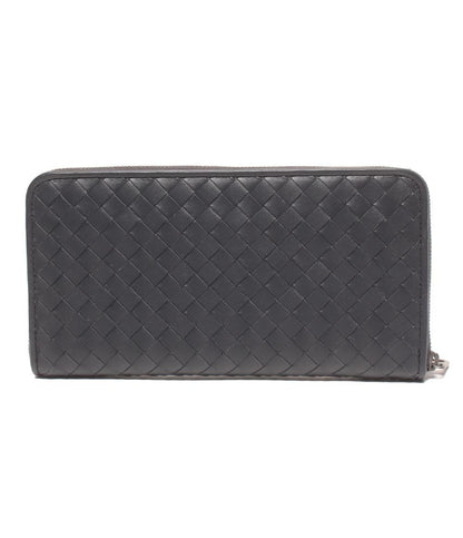 BOTTEGA VENETA ラウンドファスナー長財布 イントレチャート メンズ レディース ボッテガ・ヴェネタ