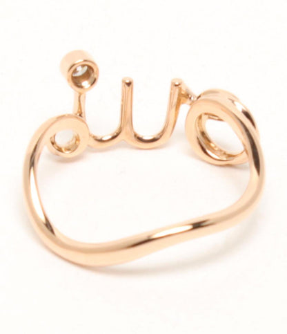 美品 Christian Dior リング 指輪 K18 oui ダイヤ レディース SIZE 9号 クリスチャンディオール