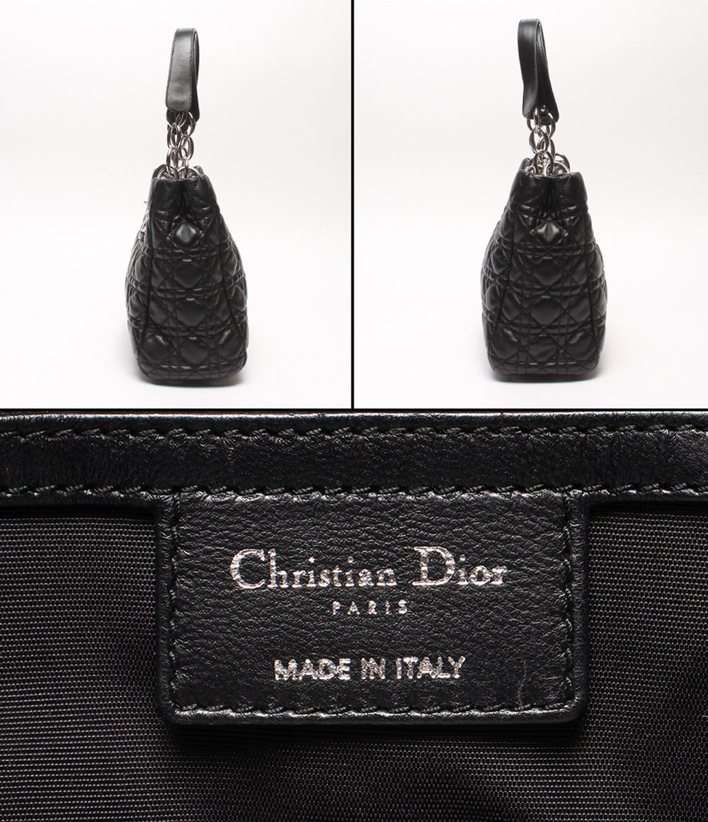 Christian Dior チェーンハンドバッグ チェーントートバッグ 肩掛け ソフト ショッピング トート レディディオール レディース