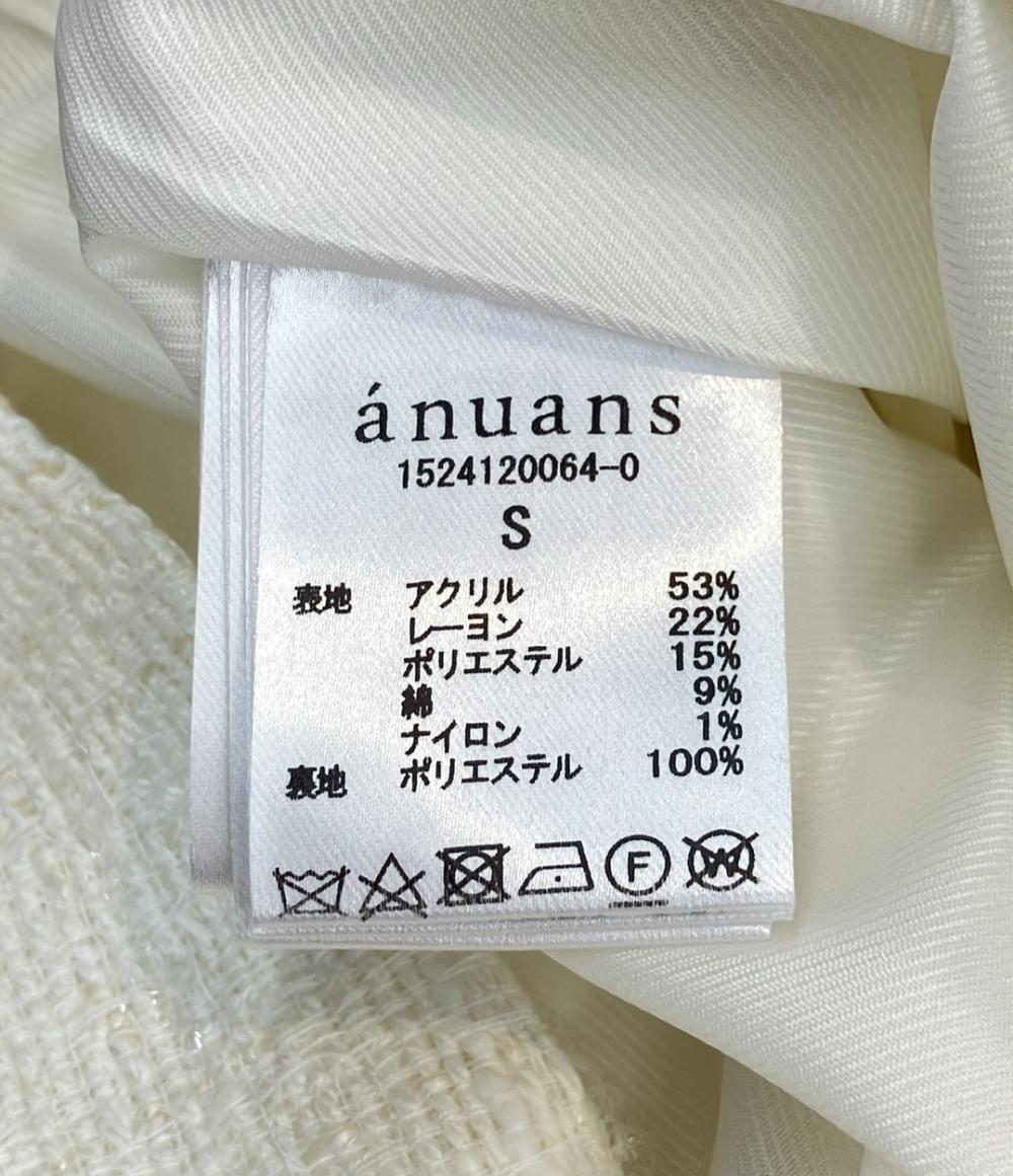 美品 アニュアンス ツイードショートパンツ レディース SIZE S (S) anuans