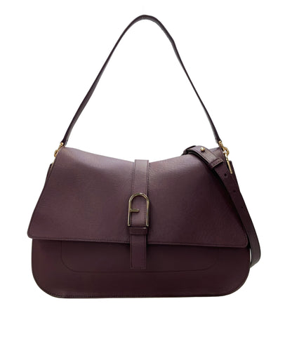 美品 FURLA 2way ショルダーバッグ 肩掛け 斜め掛け TOPHANDLE レディース フルラ