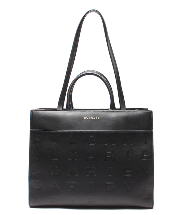 BVLGARI 2WAYトートバッグ ショルダーバッグ 肩掛け インフィニー