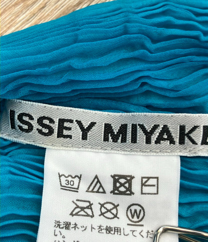ISSEY MIYAKE 長袖シャツ ボタン IM73FJ420 レディース SIZE 2 (M) イッセイミヤケ