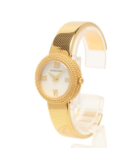 MAUBOUSSIN 腕時計 クオーツ ホワイト 9236103-900 レディース モーブッサン