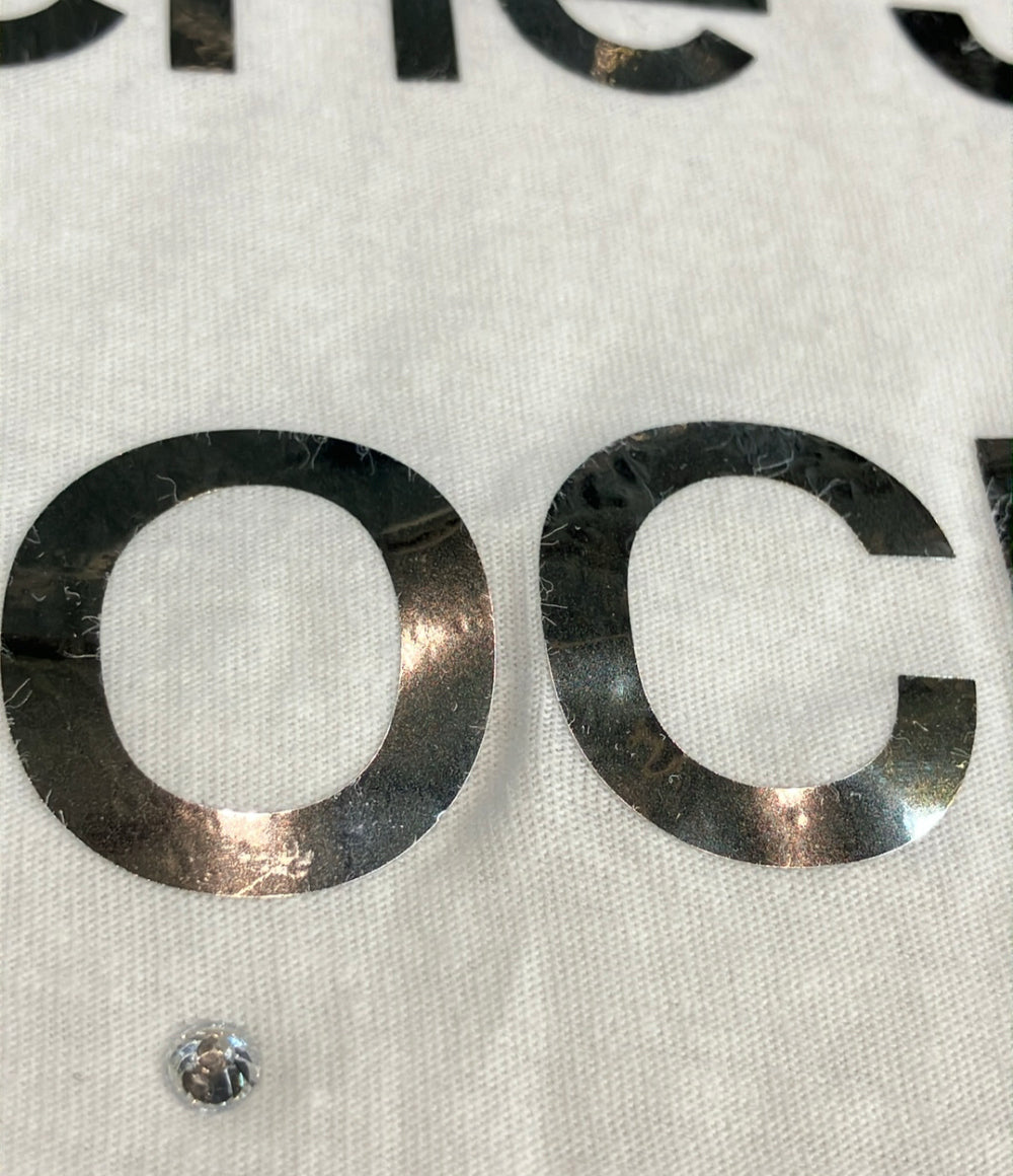 Acne Studios 長袖 Tシャツ ラインストーン FN-UX-TSHI000231 メンズ レディース SIZE M アクネ ストゥディオズ