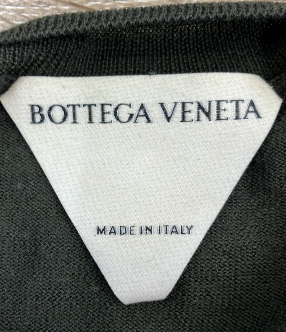 BOTTEGA VENETA 長袖ニット ウール クルーネック リブ プルオーバー C-EPBV-2020-1286 メンズ SIZE S ボッテガ・ヴェネタ