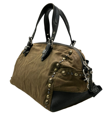 DIESEL ハンドバッグ ショルダーバッグ 2WAY 斜め掛け スタッズ レディース ディーゼル