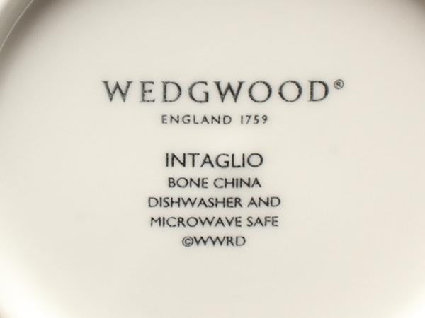 美品 ウエッジウッド プチトレイ プレート 小皿 5点セット 12cm インタグリオ WEDGWOOD