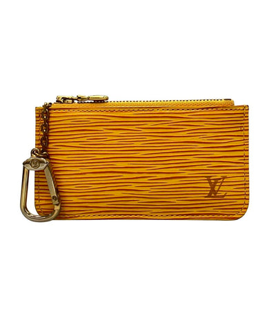 LOUIS VUITTON コインケース カラビナ付き ポシェットクレ エピ M63809 レディース メンズ ルイ・ヴィトン