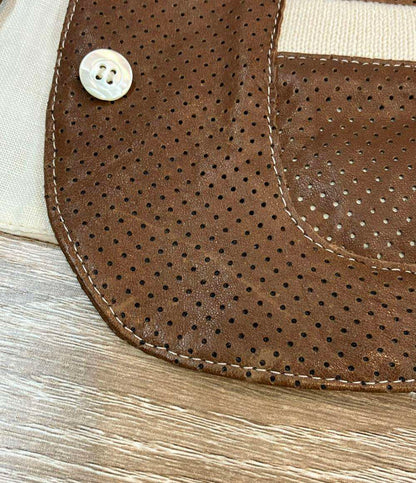 チンクアンタ レザーベスト レディース SIZE 38 (S) CINQUANTA