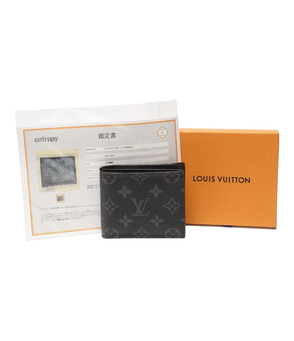 LOUIS VUITTON 二つ折り財布 モノグラムエクリプス ポルトフォイユ