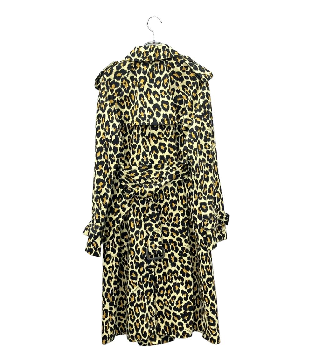 美品 MARC JACOBS トレンチコート ヒョウ柄 D306P30RE20 レディース SIZE XS マークジェイコブス