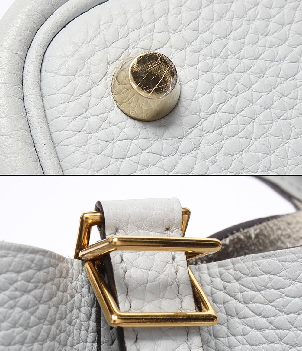 HERMES ハンドバッグ Y刻印 シルバー金具 トリヨンクレマンス ピコタンロックPM レディース エルメス