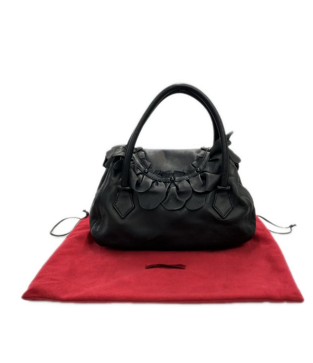 美品 Valentino Garavani ハンドバッグ レザー レディース ヴァレンティノ・ガラヴァーニ