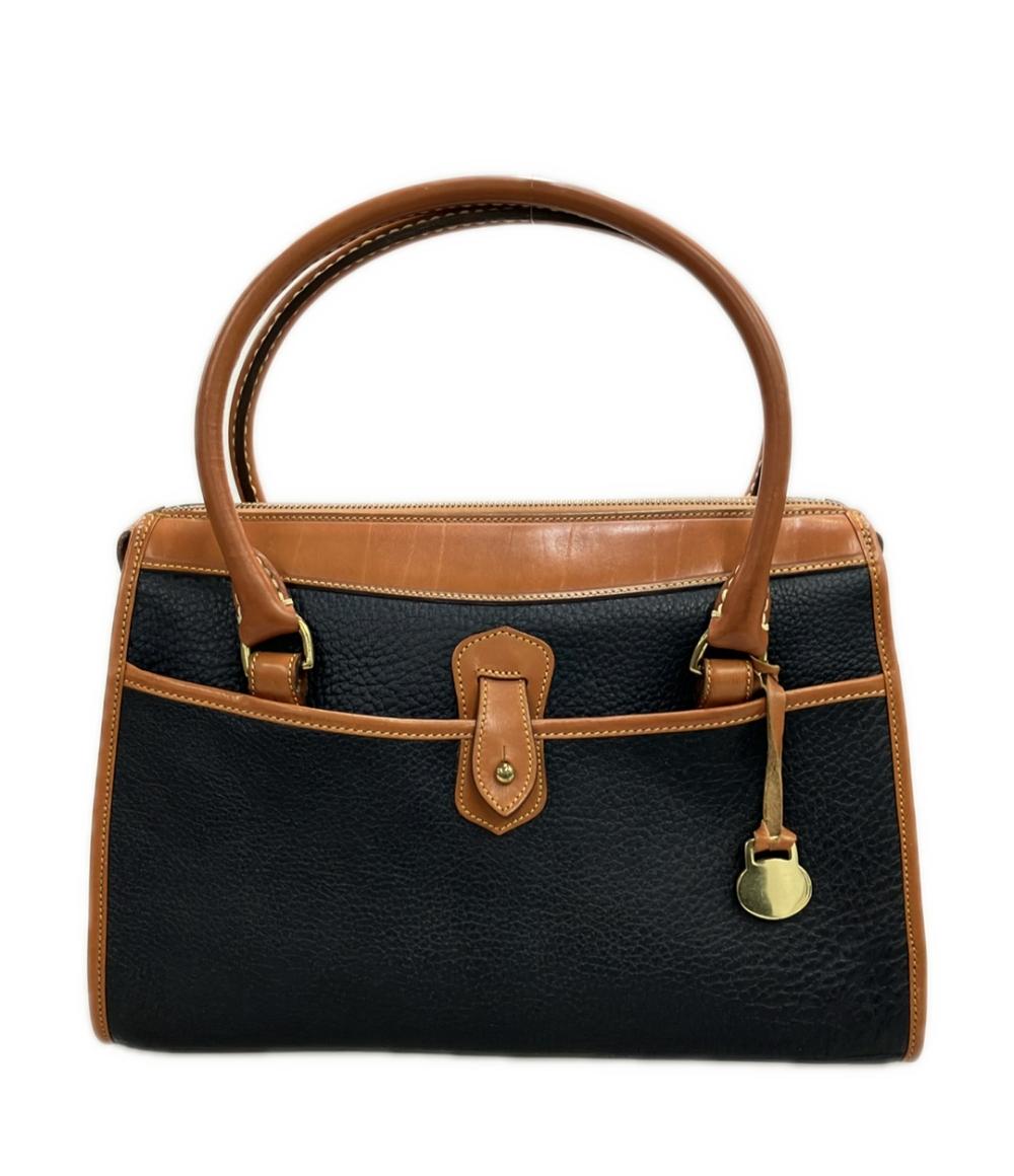 美品 ドゥーニー＆バーク DOONEY&amp;BOURKE バッグ ショルダーバッグ カーフレザー 本革 カバン 鞄 レディース USA製 ブラック ドゥーニー＆バーク DOONEY＆BOURKE バッグ ショルダーバッグ レザー