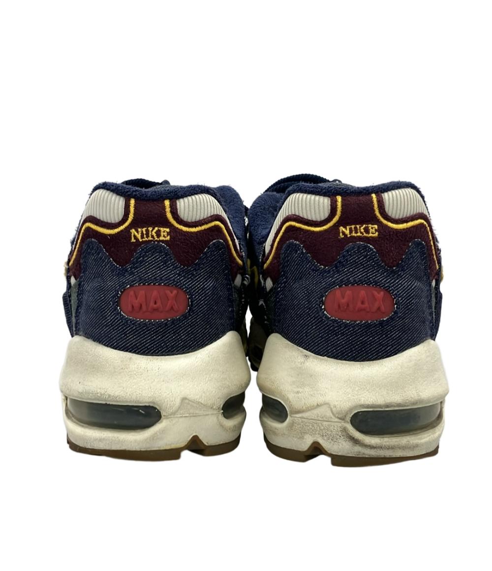 NIKE ローカットスニーカー ブラッケネドブルー エアマックス 96 2 QS DJ6742-400 メンズ SIZE 28.0 ナイキ
