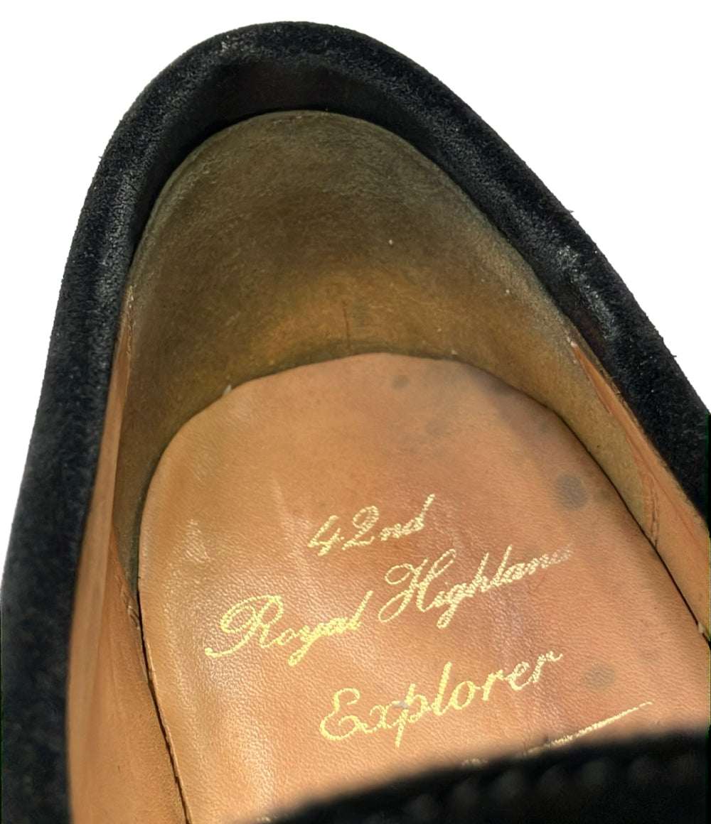 42ND ROYAL HIGHLAND ローファー スエード Explorer CHN7003S-01 メンズ SIZE 38 フォーティセカンド・ロイヤル・ハイランド