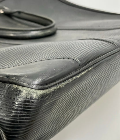 訳あり LOUIS VUITTON ブリーフケース ビジネスバッグ ポルト ドキュマン ヴォワヤージュ エピ M54472 メンズ ルイ・ヴィトン