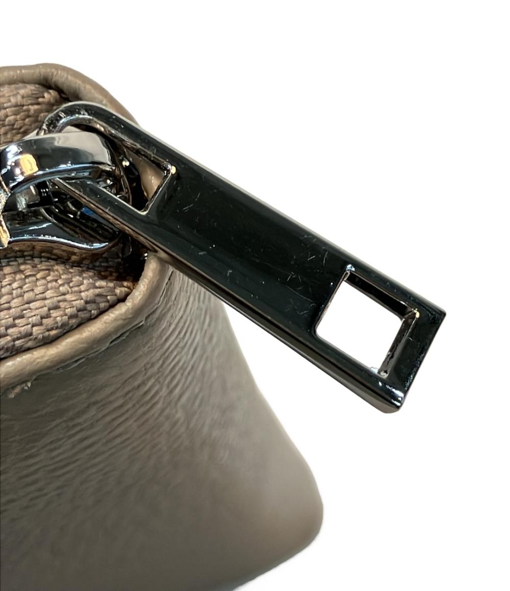 美品 バルコス ラウンドファスナー長財布 レディース BARCOS