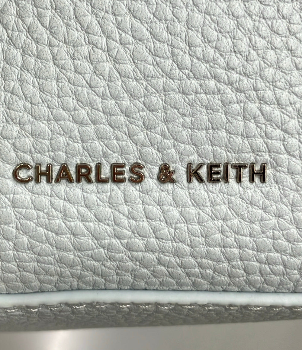 CHARLES&KEITH ハンドバッグ ショルダーバッグ バケツバッグ 2WAY 斜め掛け レザー レディース チャールズ＆キース
