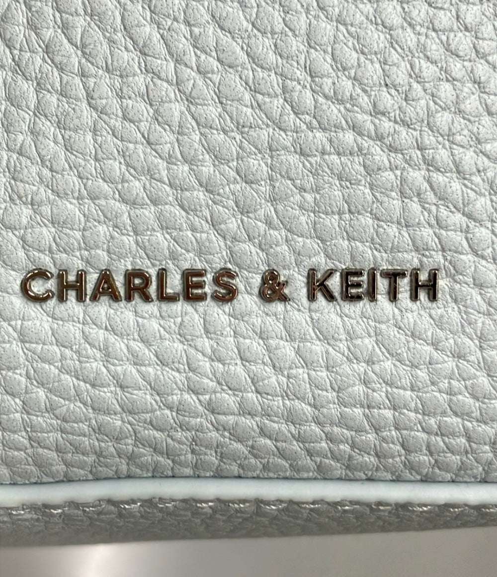 CHARLES&KEITH ハンドバッグ ショルダーバッグ バケツバッグ 2WAY 斜め掛け レザー レディース チャールズ＆キース