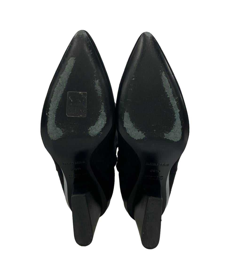 HERMES ロングブーツ シルバー金具 レディース SIZE 36.5 (24cm) エルメス