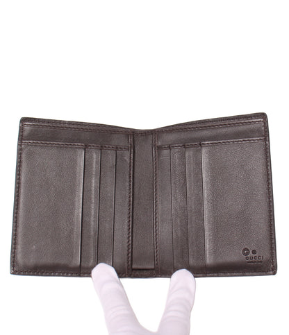 GUCCI 二つ折り財布 マイクログッチシマ 292533 525040 メンズ グッチ