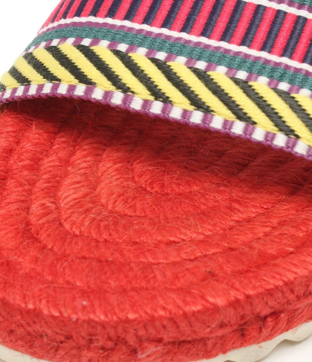 HERMES アンクルストラップサンダル サングルカヴァル エスパドリーユ 181092Z レディース SIZE 35 22.5(cm) エルメス