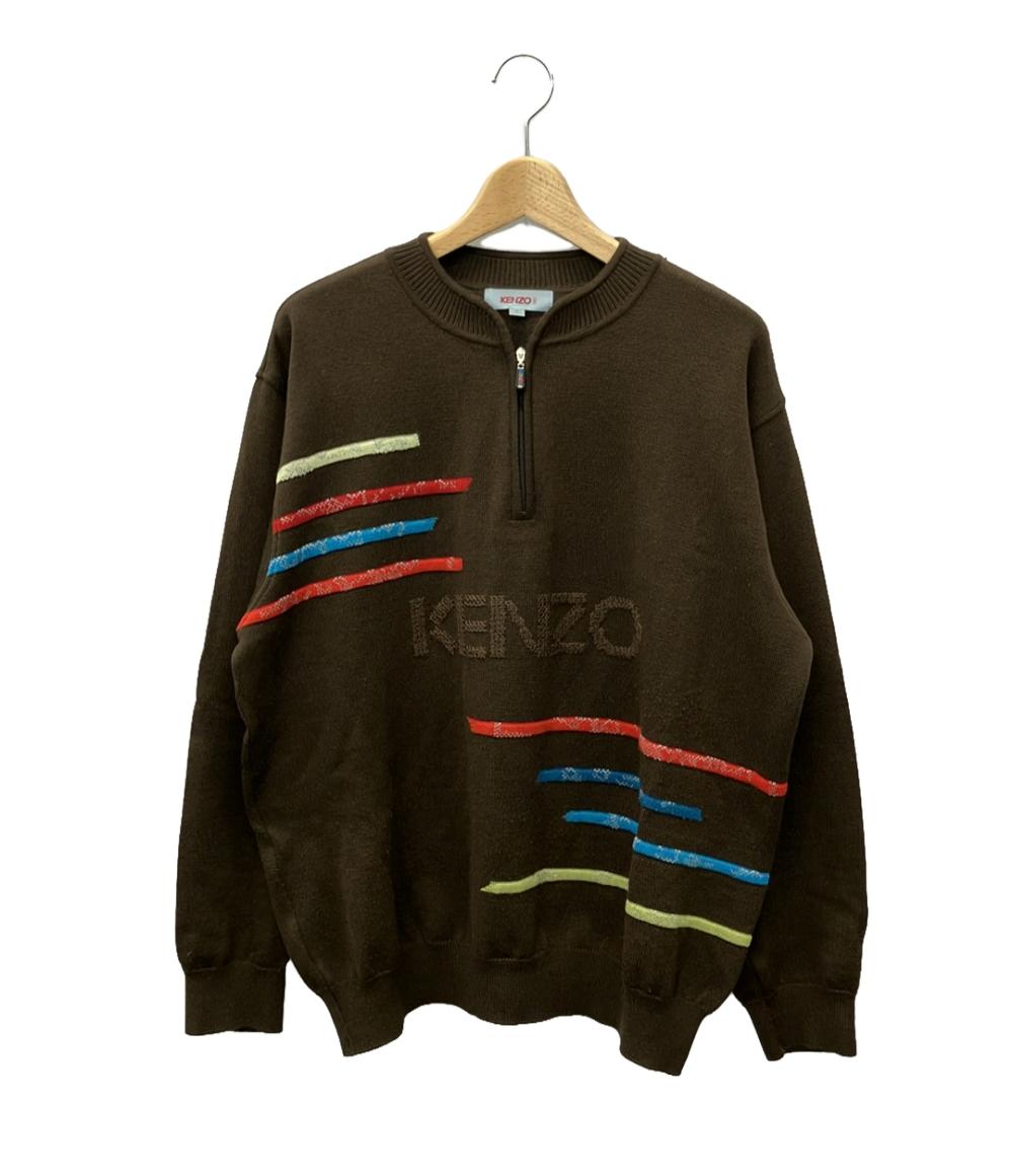 ケンゾーゴルフ ハーフジップニット メンズ SIZE 5 (XL) KENZO GOLF