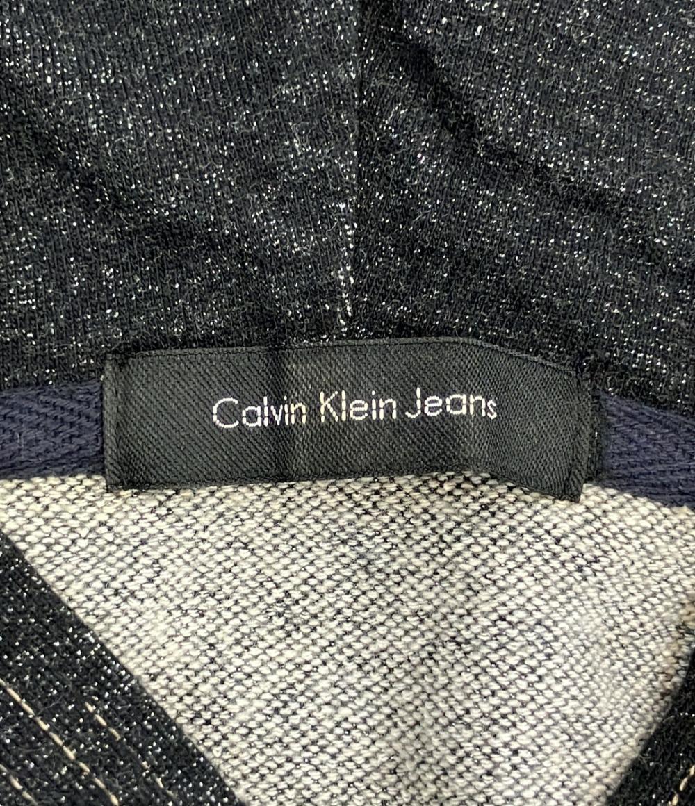 美品 カルバンクラインジーンズ ジップアップパーカー レディース SIZE L (L) Calvin klein Jeans