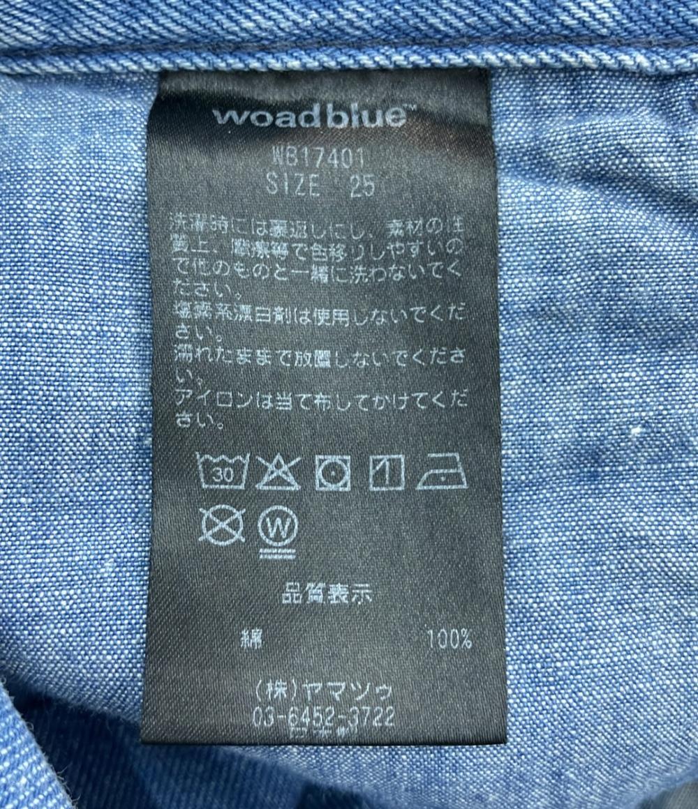 ウォードブルー ワイドデニムパンツ レディース SIZE 25 (XS) woadblue