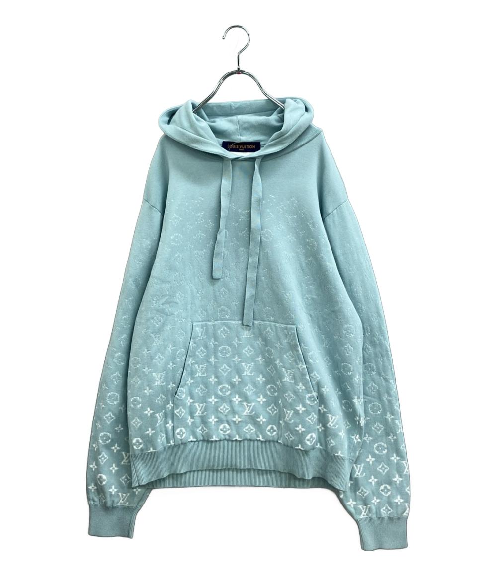 ルイ・ヴィトン プルオーバーパーカー グラディエントフーディ ジャガード モノグラム RM231Q レディース SIZE L LOUIS VUITTON