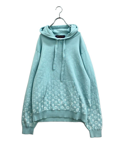 ルイ・ヴィトン プルオーバーパーカー グラディエントフーディ ジャガード モノグラム RM231Q レディース SIZE L LOUIS VUITTON