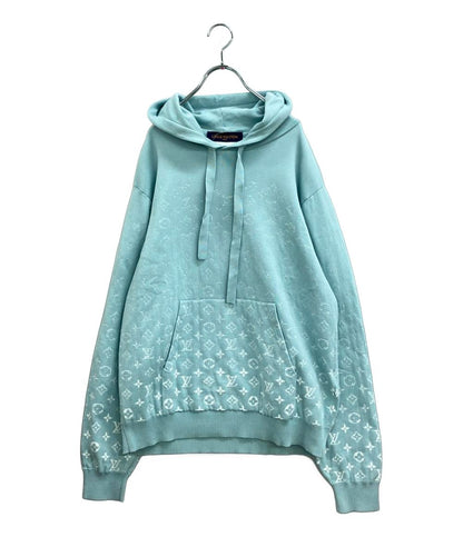 ルイ・ヴィトン プルオーバーパーカー グラディエントフーディ ジャガード モノグラム RM231Q レディース SIZE L LOUIS VUITTON