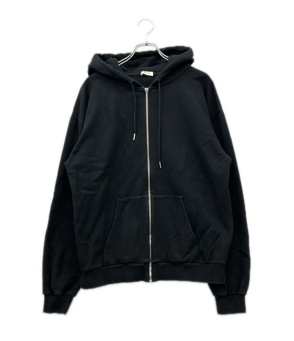 CELINE ジップアップパーカー ルーズジップフーディー 2Y497052H メンズ SIZE L セリーヌ