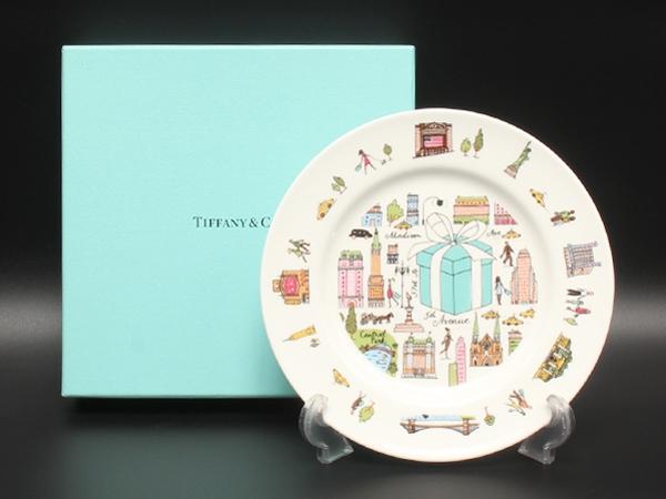 美品 TIFFANY&Co. プレート 皿 19cm 5th アベニュー ティファニー