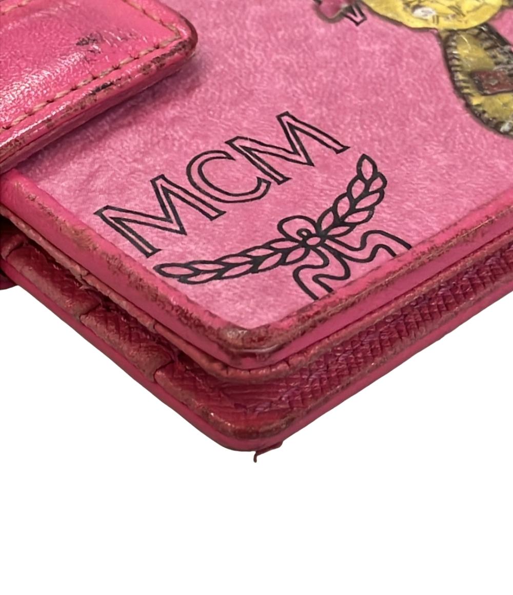 新品・未使用　MCM エムシーエム　二つ折り財布　カードケース　マネークリップ エムシーエム 二つ折り財布 マネークリップ付き メンズ MCM