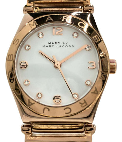 MARC BY MARC JACOBS 腕時計 クオーツ ホワイト MBM8559 レディース マークバイマークジェイコブス