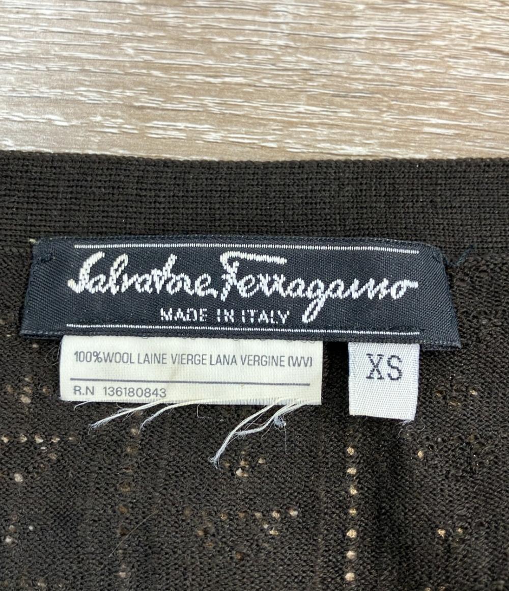 Salvatore Ferragamo アンサンブルニット カーディガン キャミソール 5002-02 レディース SIZE XS サルヴァトーレフェラガモ