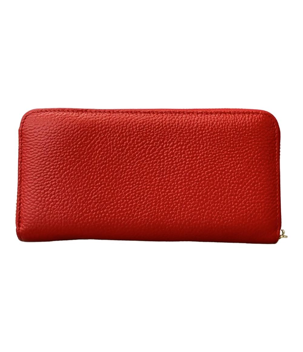 美品 バルコス ラウンドファスナー長財布 レディース BARCOS