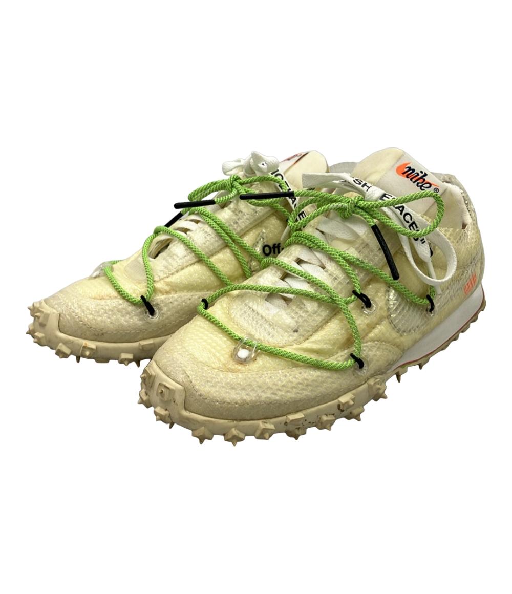 NIKE ローカットスニーカー ×オフホワイト ワッフル レーサー CD8180-100 レディース SIZE 22.5 (S) ナイキ