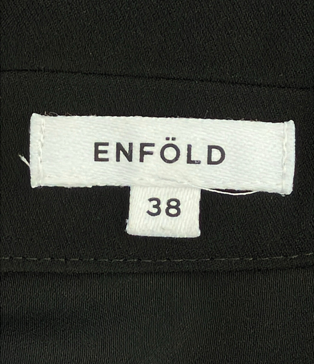 ENFOLD カラードフレアプルオーバー ブラウス7分袖 300GA230-2200 レディース SIZE 38 (S) エンフォルド