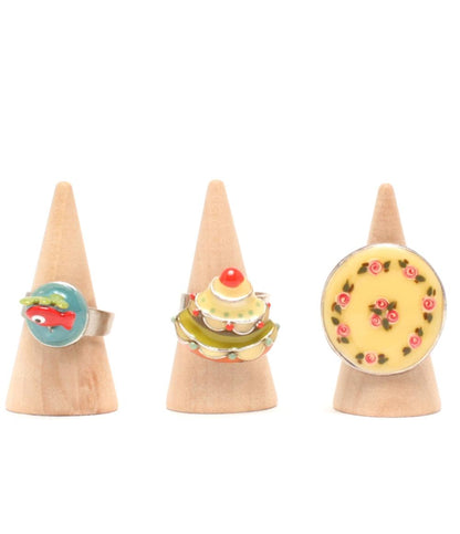 TARATATA ピアス ブレスレット リング指輪  ケーキモチーフ 魚モチーフ ロブスターモチーフ カタツムリモチーフ 8点セット レディース タラタタ