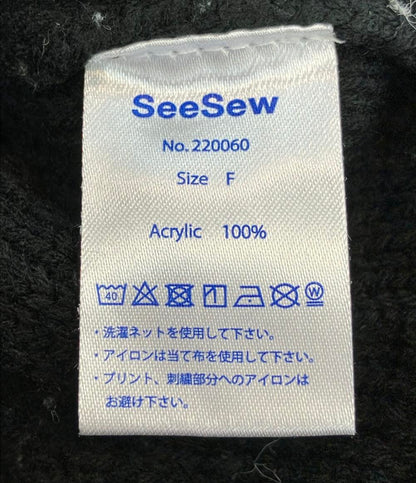 シーソー ループフリンジワイドベスト レディース SIZE F (M) seesew