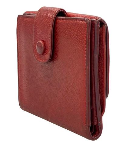 訳あり シャネル 三つ折り財布 キャビアスキン レディース CHANEL