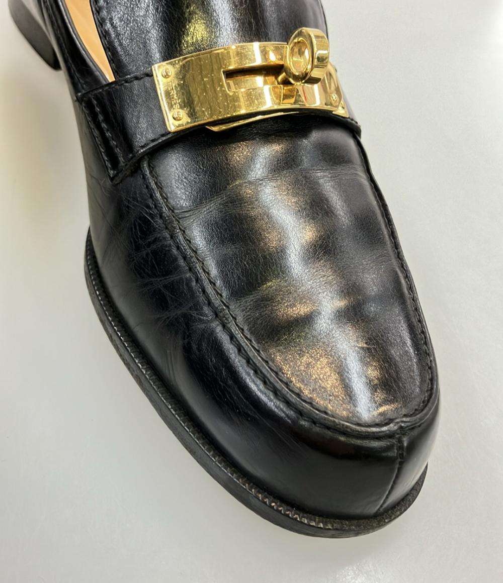 HERMES ローファー ケリー レディース SIZE 37 1/2 (24.5cm) エルメス