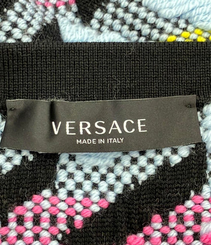 美品 ヴェルサーチ ニットスカート レディース SIZE 46 (XL) VERSACE