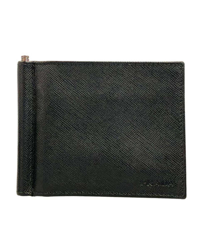 PRADA 二つ折り財布 カードケース マネークリップ付き 2M1077 メンズ プラダ
