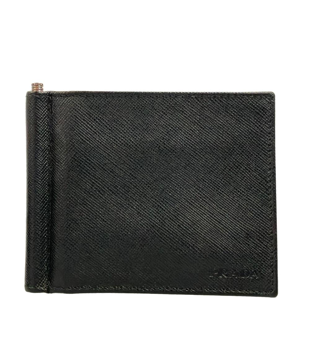 PRADA 二つ折り財布 カードケース マネークリップ付き 2M1077 メンズ プラダ